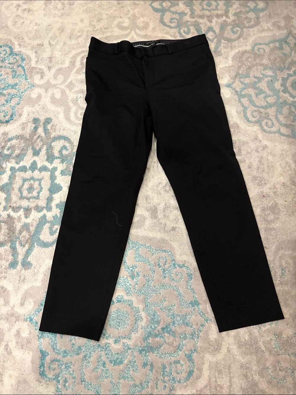 Banana Republic Black Straight-Leg Women's Pants
